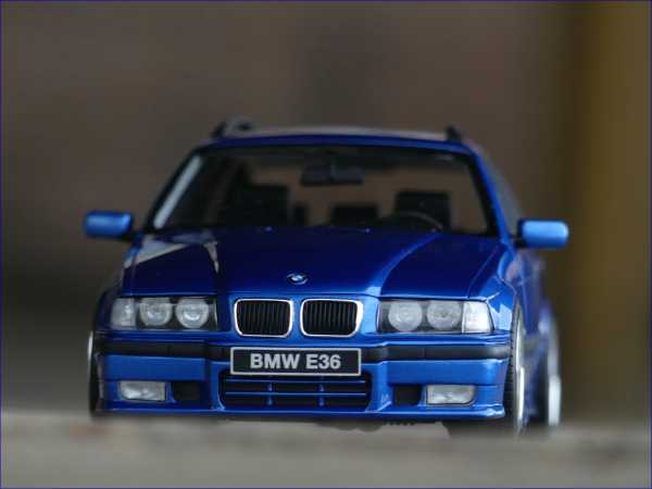 1:18 BMW E36 328I MPack Touring Estorilblau